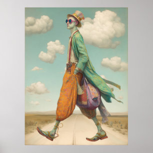 Poster *~* FD2 Stylish Young Boho MAN Cocktail 17