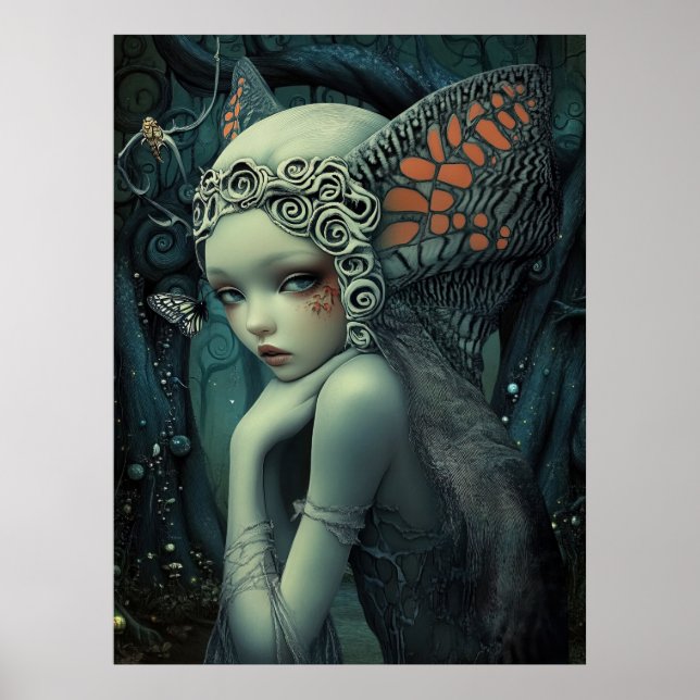 Poster *~* FD3 Imaginaire lymphatique de la forêt magique (Devant)