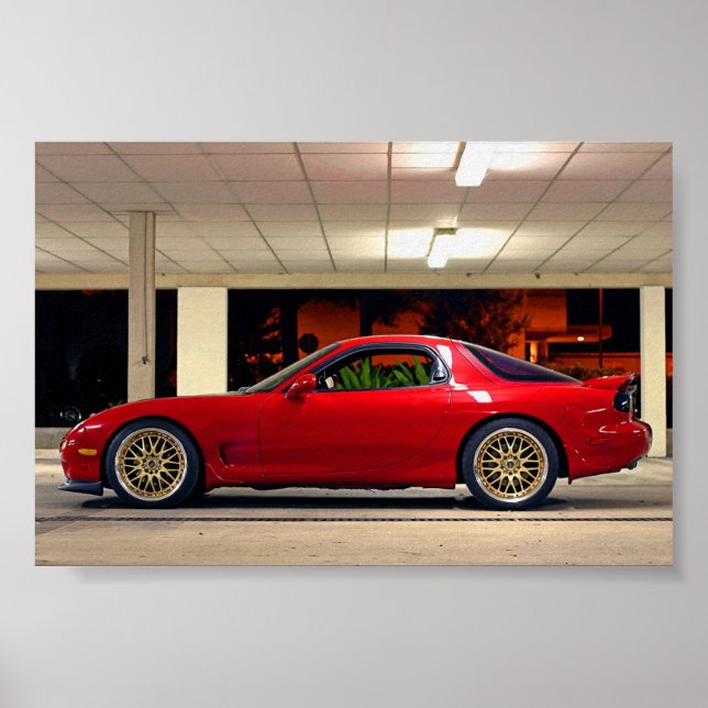Poster FD RX-7 de Rey (Devant)
