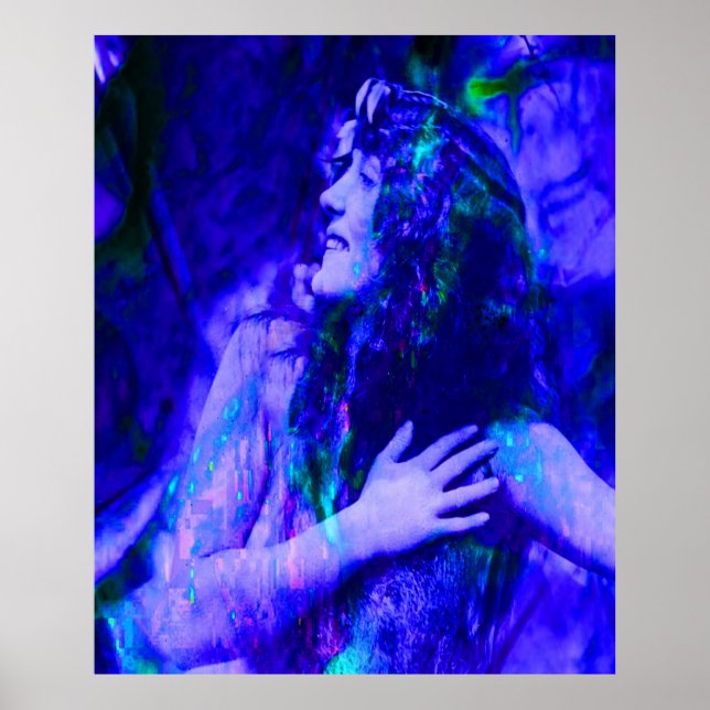 Poster Fée bleue (Devant)