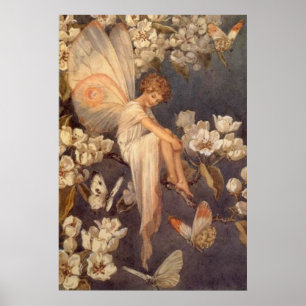 Poster Fée de fleurs - Imprimer