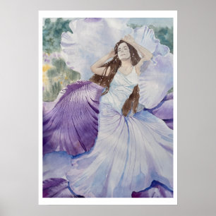 Poster Fée des Iris