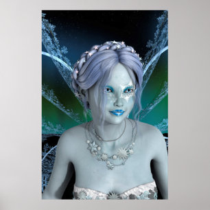 Poster Fée d'hiver