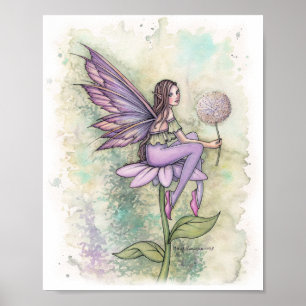 Poster Fée Fais un Vœu Art par Molly Harrison