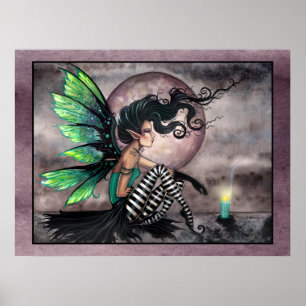 Poster fée gothique Place Secret Imprimer