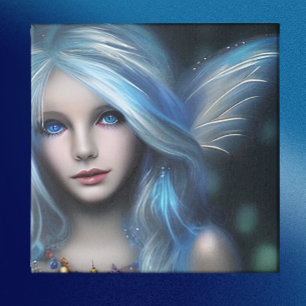 Poster Fée Mystique Éthérée Fille