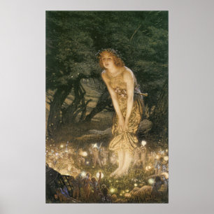 Poster Fée victorienne d'Eve