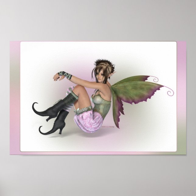 Poster Féerie avec attitude (Devant)