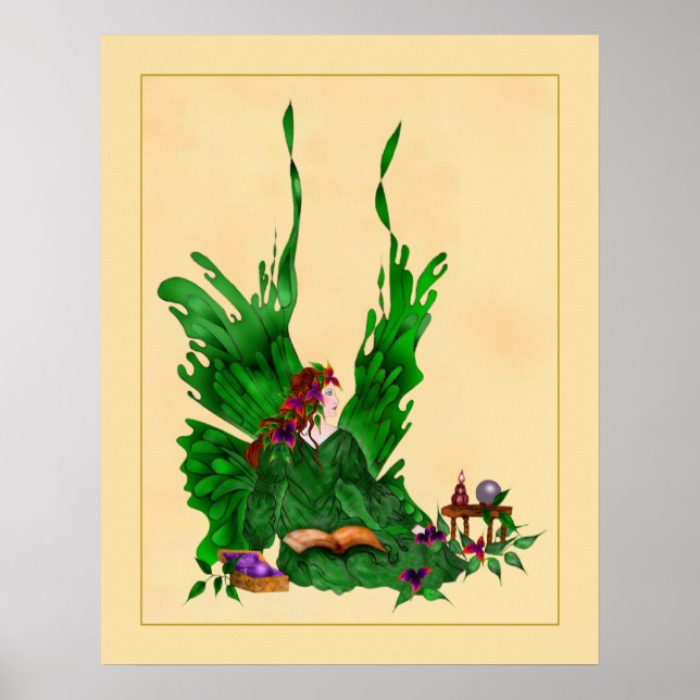 Poster Féerie Emerald (Devant)