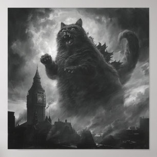 Poster Feline Fury : Catzilla Unleashed