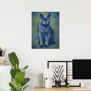 Poster Féline Mystique
