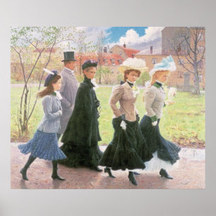 Poster Female pupils for Confirmation