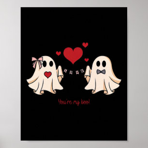 Poster Femen mignonne Vous êtes My Boo Ghost mignonne Éff