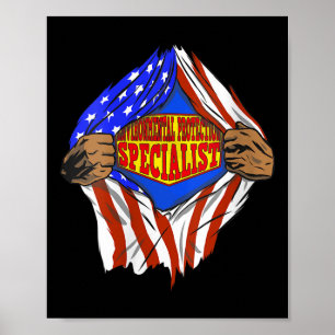 Poster Femens Funny Super De l'environnement Protection