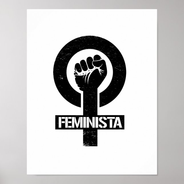 POSTER FEMINISTA — (Devant)