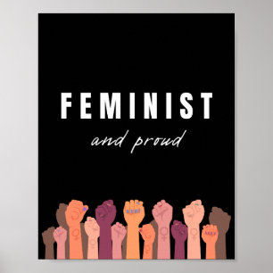 Poster Féministe Et Fière
