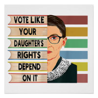Feministe Ruth Bader Ginsburg RBG Citation Girl Wi