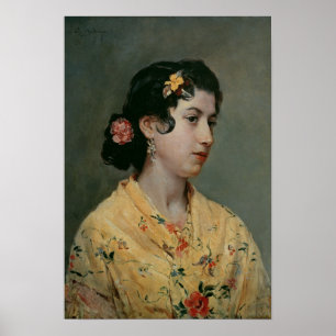 Poster Femme andalouse, 1898