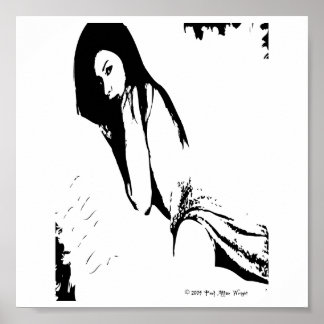 Poster Femme asiatique