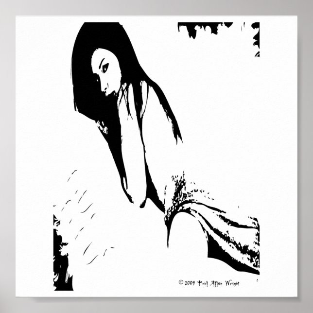 Poster Femme asiatique (Devant)