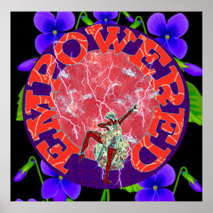 Poster Femme autorisée