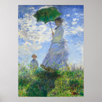 Femme avec Parasol, Madame Monet et Son Fils