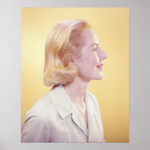 Poster Femme blonde