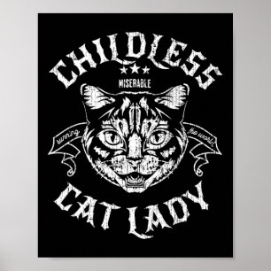 Poster Femme De Chat Pour Kamala Harris 2024 Vote Féminis