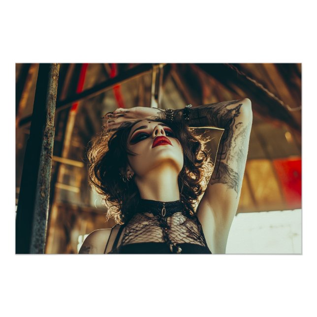 Poster Femme de cirque (Devant)