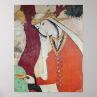 Femme de la Cour de Shah Abbas I, 1585-1627
