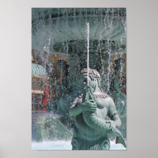 Poster femme de l'eau