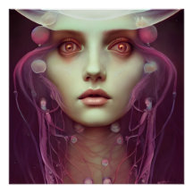 Femme de méduses