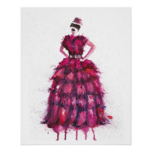 Femme de mode Vogue