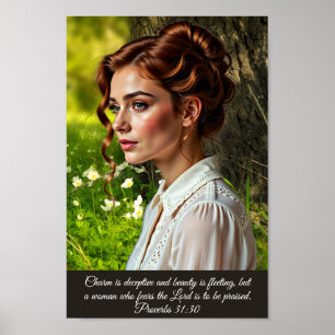 Poster Femme de Proverbes 31