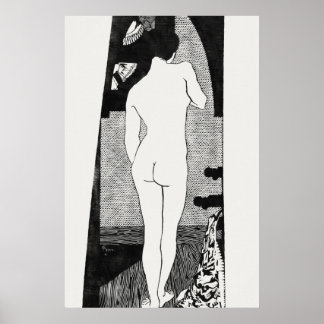 Poster Femme debout (1915)