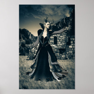 Poster femme démoniaque