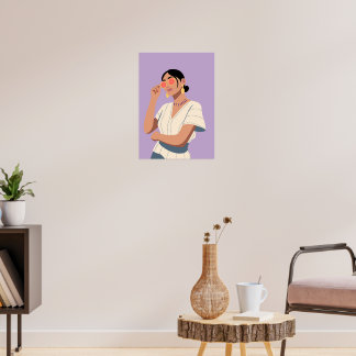 Poster Femme élégante