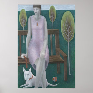 Poster Femme en parc 2006