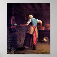 Femme Pain À Cuire, Jean-François Millet