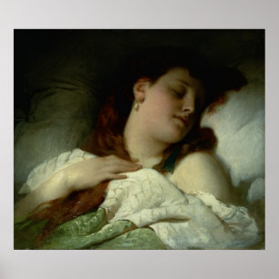 Poster Femme qui dort