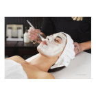 Femme recevant un traitement Spa