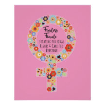 Femme sans peur rose