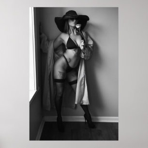 Poster Femme tatouée