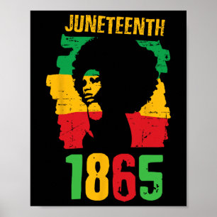 Poster Femmes 1865 Célébrent la Journée africaine de la l