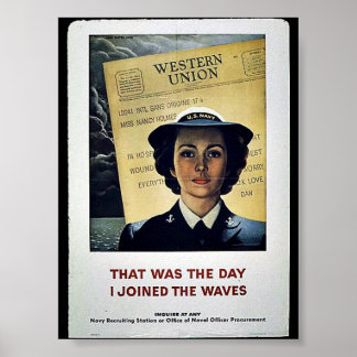 Poster Femmes 2ème guerre mondiale