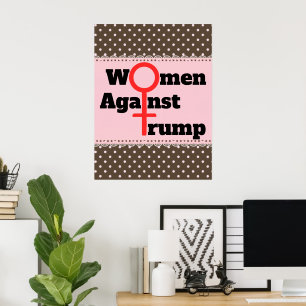 Poster Femmes contre Trump