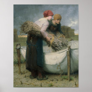 Poster Femmes dans le domaine, 1882