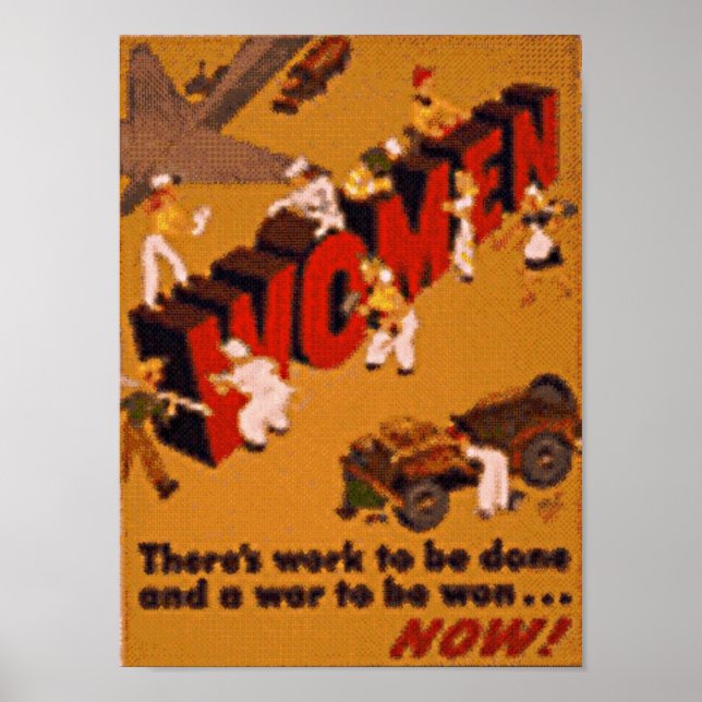 Poster femmes de guerre (Devant)