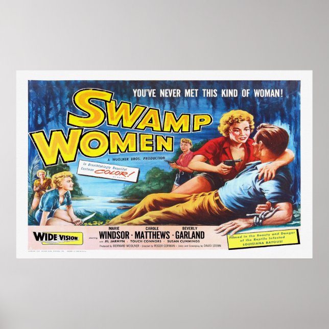Poster Femmes des marais (Devant)