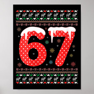 Poster Femmes drôles 67 Meme Noël Pjs Six Sept Gén A